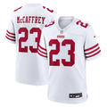 Christian McCaffrey San Francisco 49ers Game Player Jersey - White