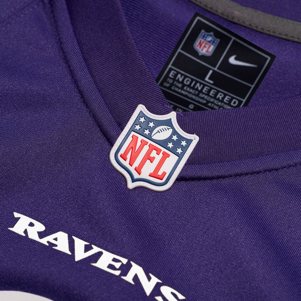 Steve McNair Baltimore Ravens Game Retired Player Jersey - Purple