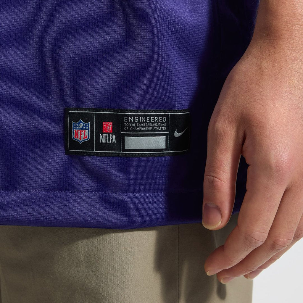 Roquan Smith Baltimore Ravens Team Game Jersey - Purple
