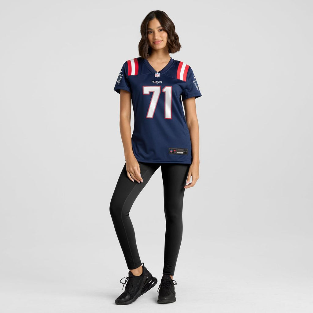 Mike Onwenu New England Patriots Women's Game Jersey - Navy