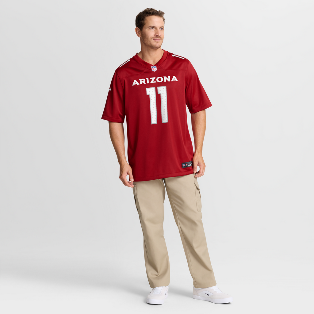Larry Fitzgerald Arizona Cardinals Team Retired Game Jersey - Cardinal