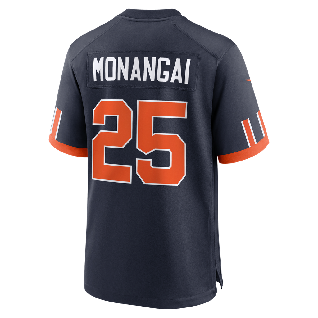 Kyle Monangai Chicago Bears 2026 Rivalries Collection Game Jersey - Navy