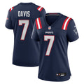 Carlton Davis New England Patriots Women's Team Game Jersey - Navy