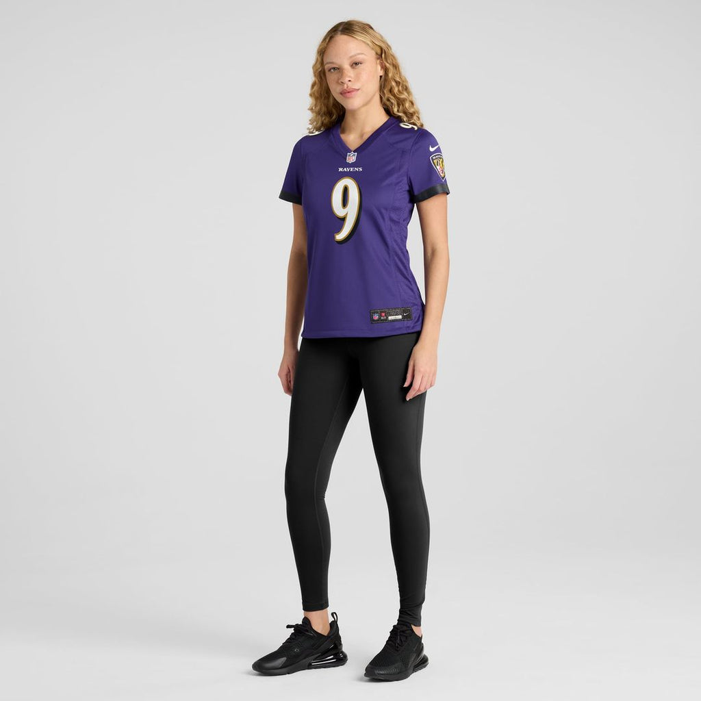 Steve McNair Baltimore Ravens Women's Game Retired Player Jersey - Purple