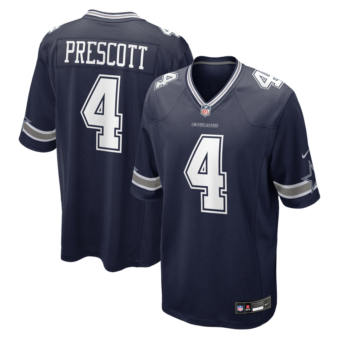Dak Prescott Dallas Cowboys Game Team Jersey - White