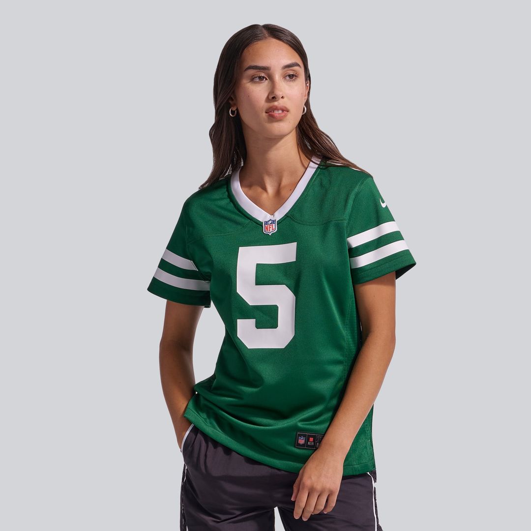 Garrett Wilson New York Jets Women's Game Jersey - Legacy White