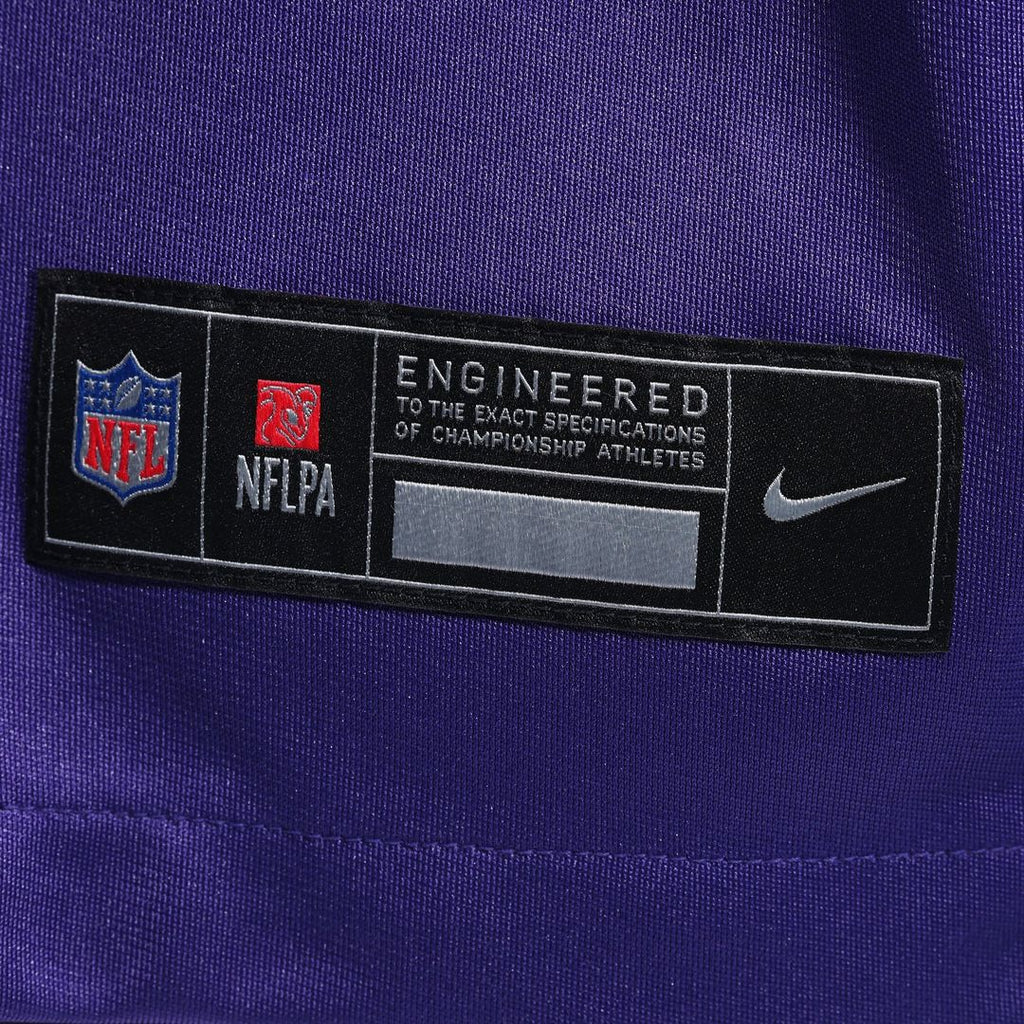 Brian Asamoah II Minnesota Vikings Game Jersey - Purple