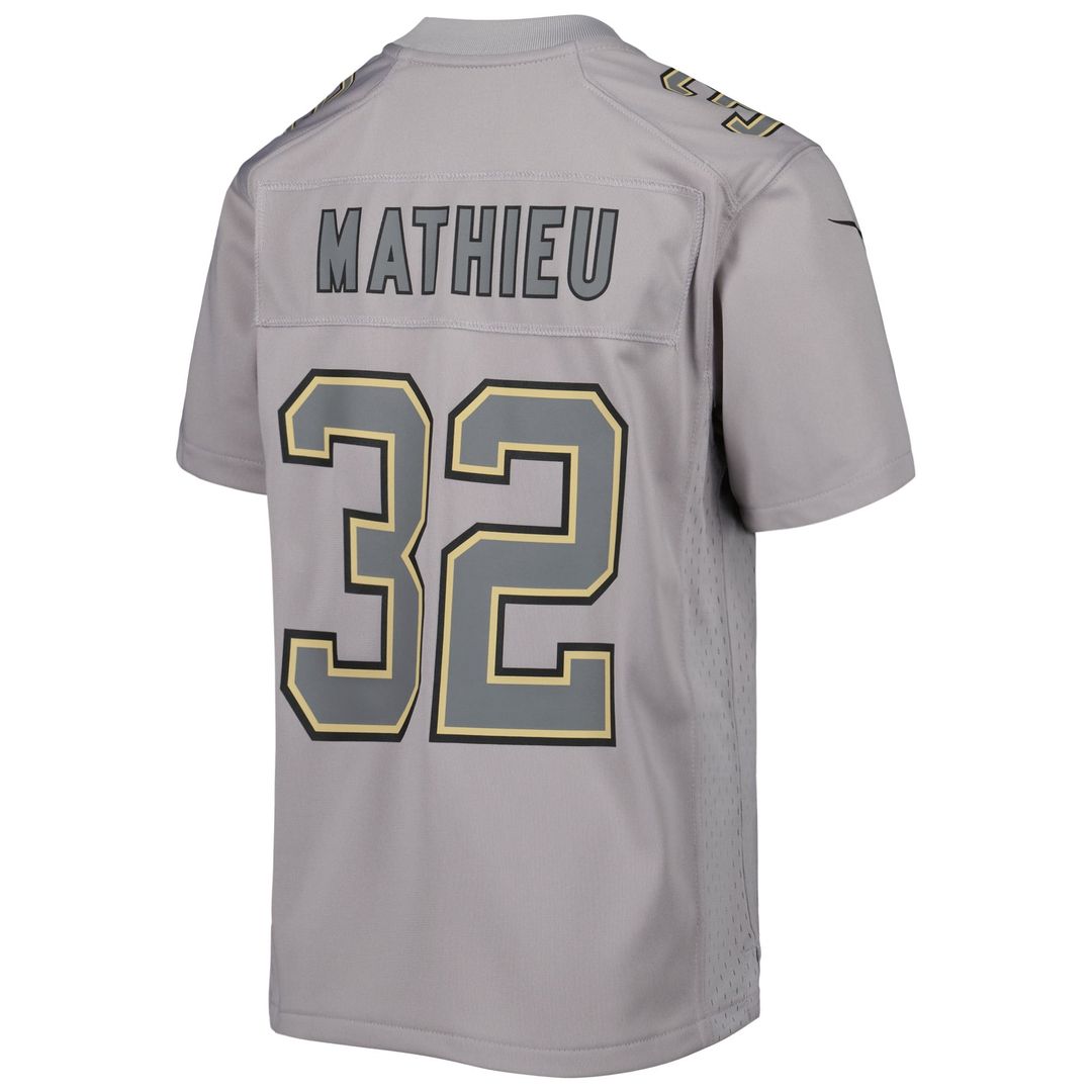 Tyrann Mathieu New Orleans Saints Youth Atmosphere Game Jersey - Gray