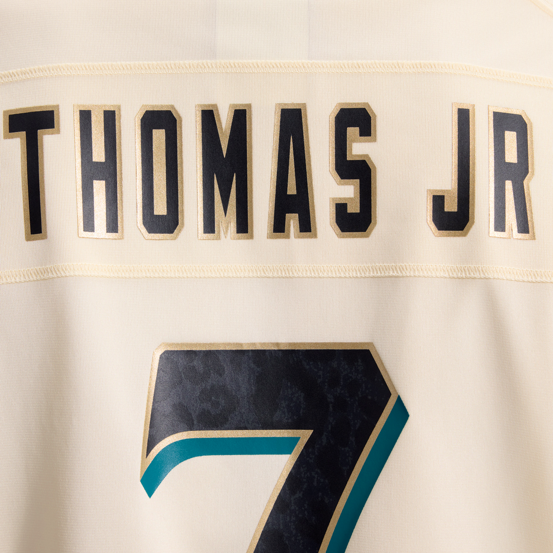 Brian Thomas Jr. Jacksonville Jaguars 2026 Rivalries Collection Game Jersey - Natural