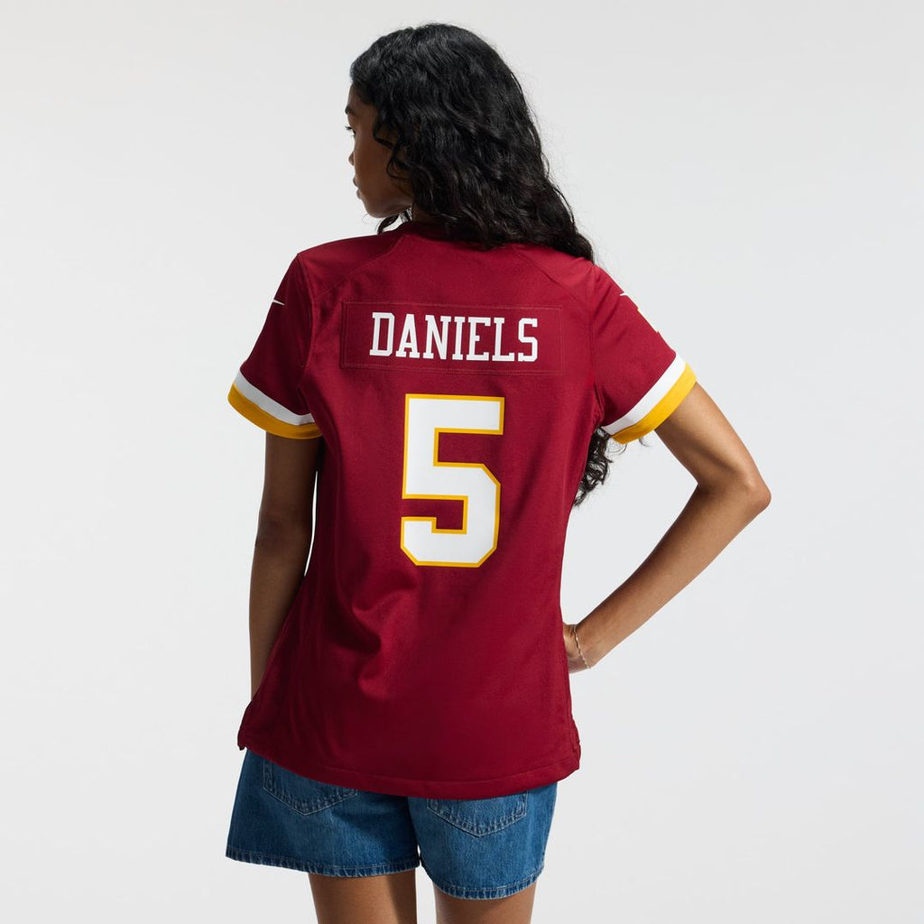 Jayden Daniels Washington Commanders Women's Game Jersey - Burgundy