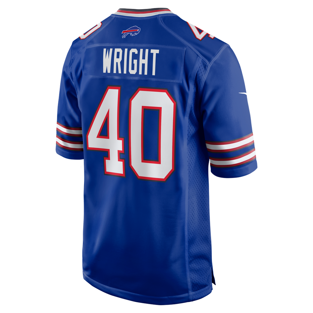 Matthew Wright Buffalo Bills Team Game Jersey - Royal