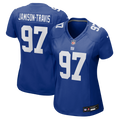 Bobby Jamison - Travis New York Giants Women's Team Game Jersey - Royal