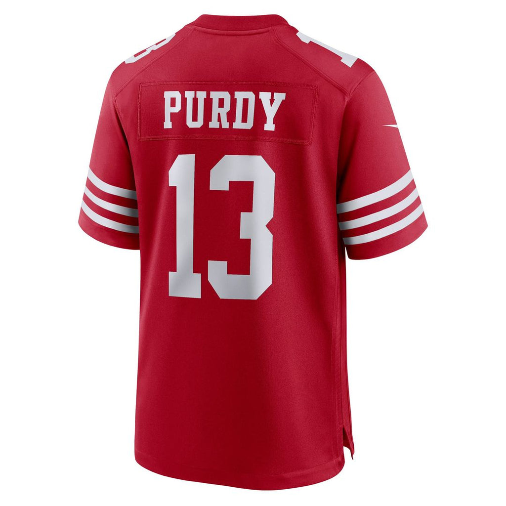 Brock Purdy San Francisco 49ers Game Player Jersey - Scarlet