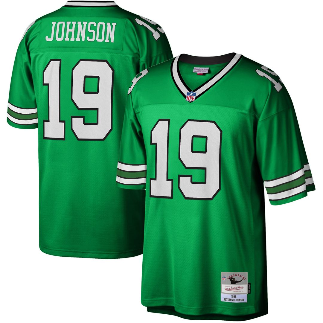 Keyshawn Johnson New York Jets Legacy Replica Jersey - Green