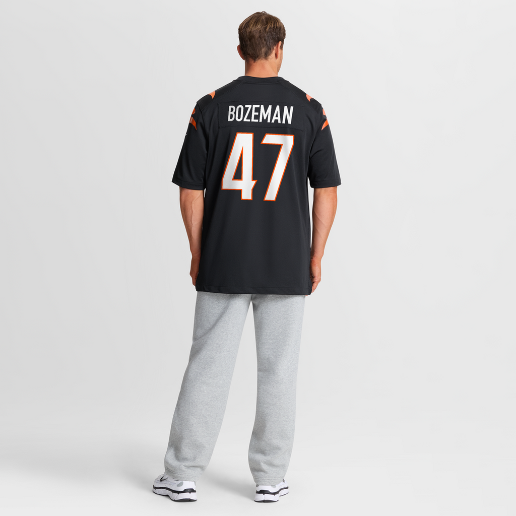Swayze Bozeman Cincinnati Bengals Team Game Jersey - Black