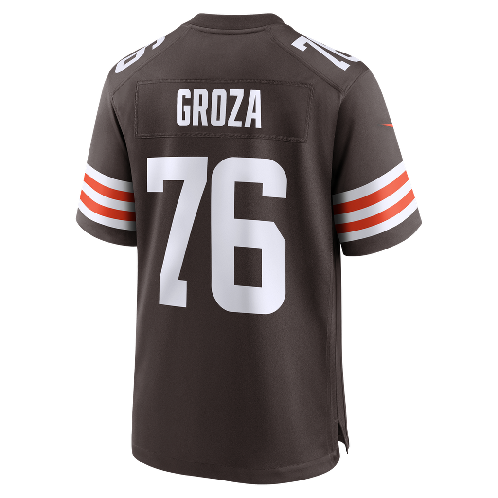 Lou Groza Cleveland Browns Game Retired Player Jersey - Brown