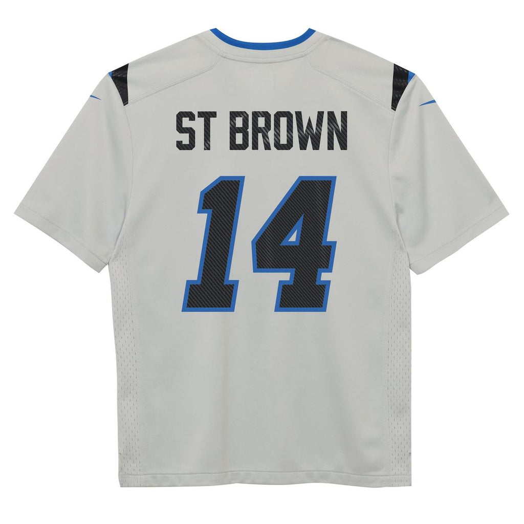 Amon - Ra St. Brown Detroit Lions Toddler 2026 Rivalries Collection Game Jersey - Silver
