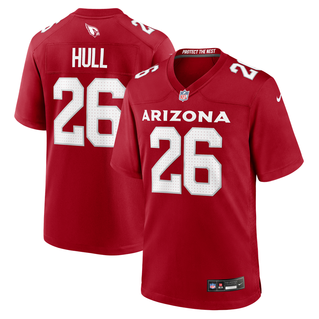 Evan Hull Arizona Cardinals Team Game Jersey - Cardinal