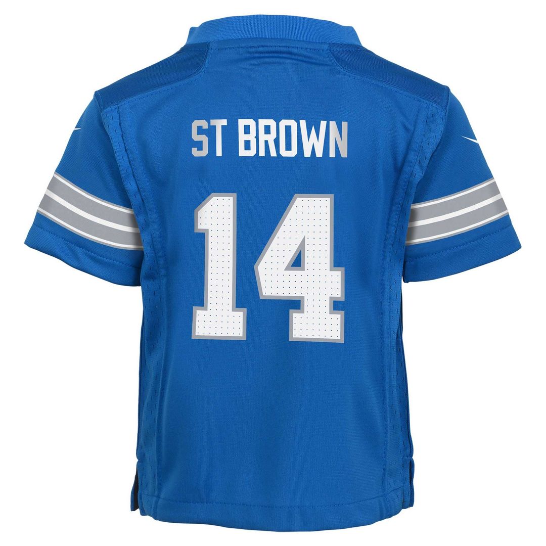 Amon - Ra St. Brown Detroit Lions Infant Team Player Game Jersey - Blue
