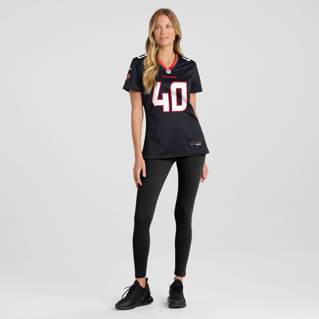 Austin Brinkman Houston Texans Women's Team Game Jersey - Navy