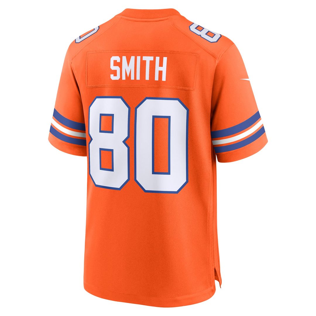 Rod Smith Denver Broncos Retired Player Alternate Game Jersey - Orange