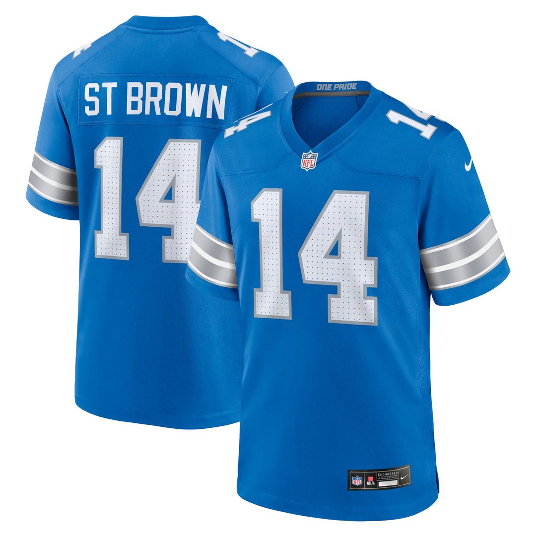 Amon - Ra St. Brown Detroit Lions Game Jersey - White