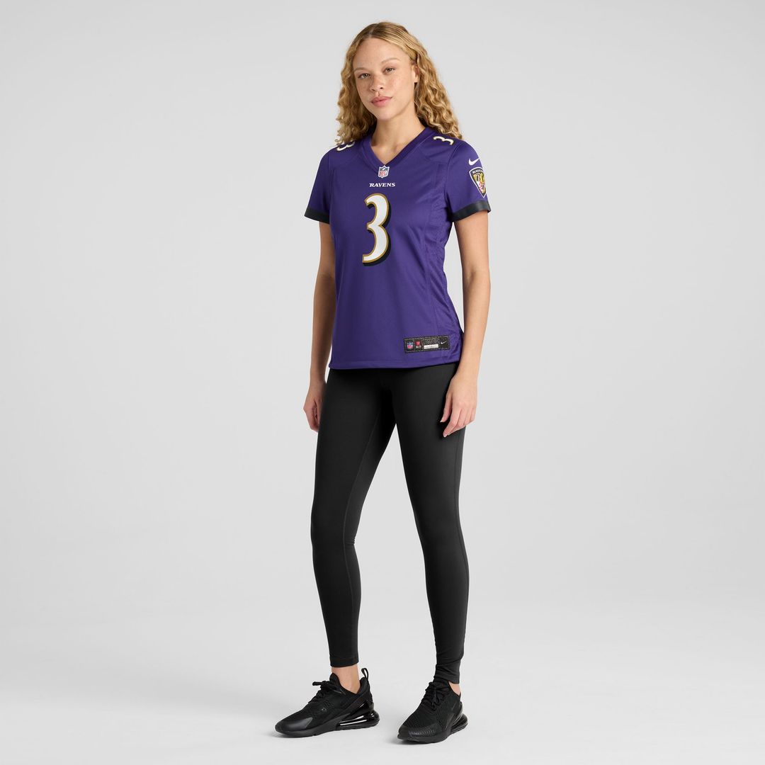 Chidobe Awuzie Baltimore Ravens Women's Team Game Jersey - Purple