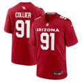 L.J. Collier Arizona Cardinals Team Game Jersey - Cardinal