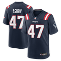 Julian Ashby New England Patriots Team Game Jersey - Navy