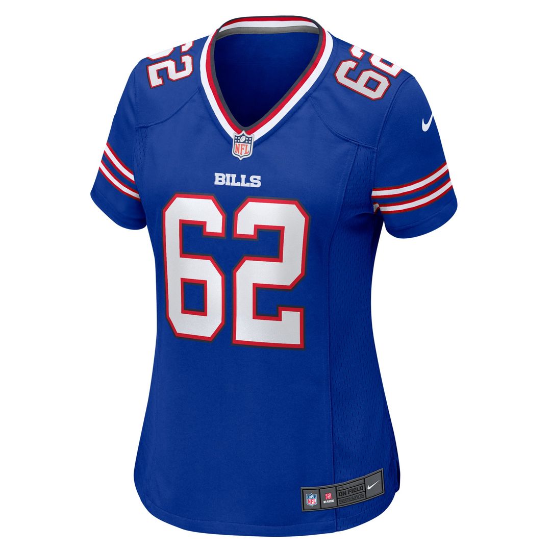 Sedrick Van Pran - Granger Buffalo Bills Women's Game Jersey - Royal