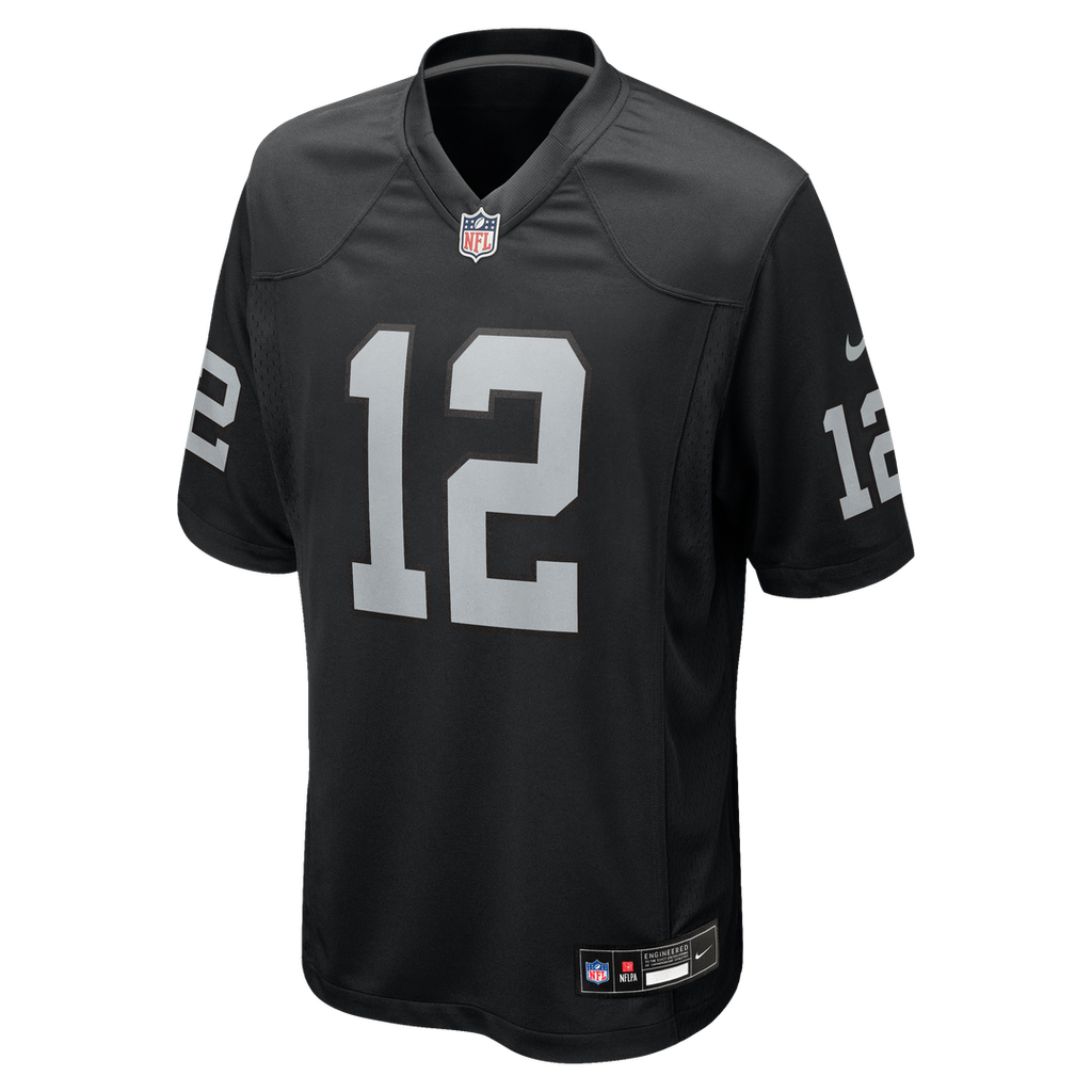 Aidan O'Connell Las Vegas Raiders Team Game Jersey - Black
