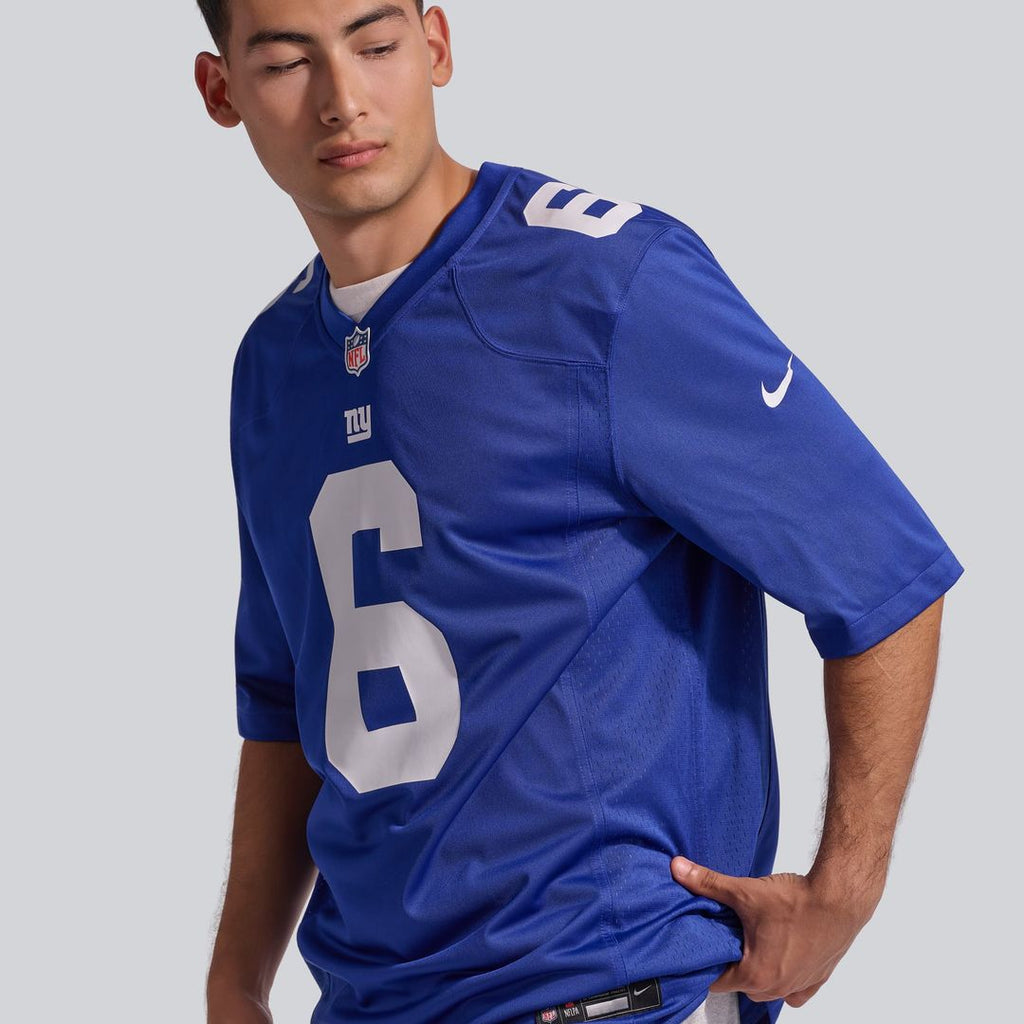 Jaxson Dart New York Giants Game Jersey - White