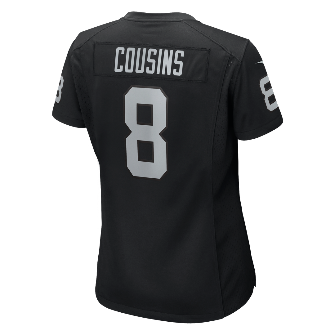 Kirk Cousins Las Vegas Raiders Women's Team Game Jersey - Black