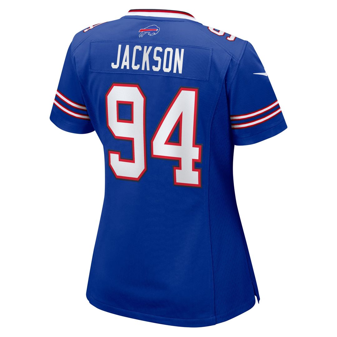 Landon Jackson Buffalo Bills Women's Team Game Jersey - Royal
