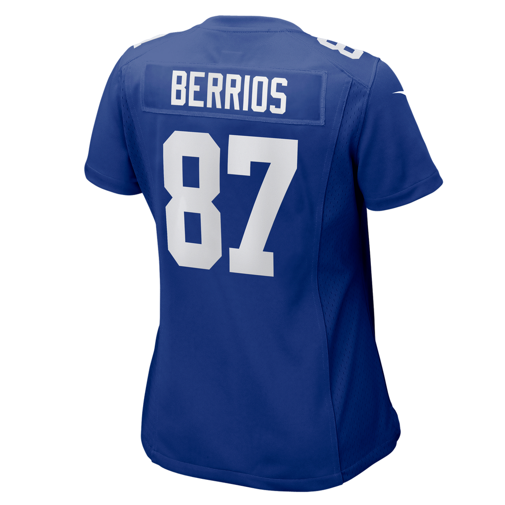 Braxton Berrios New York Giants Women's Team Game Jersey - Royal