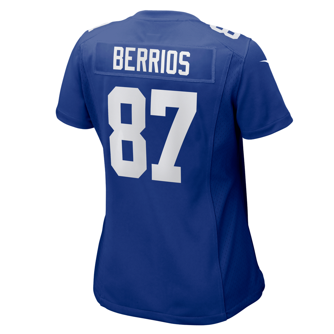 Braxton Berrios New York Giants Women's Team Game Jersey - Royal