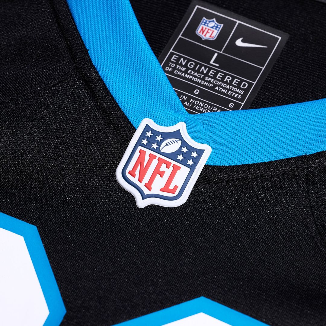 Demani Richardson Carolina Panthers Team Game Jersey - Black