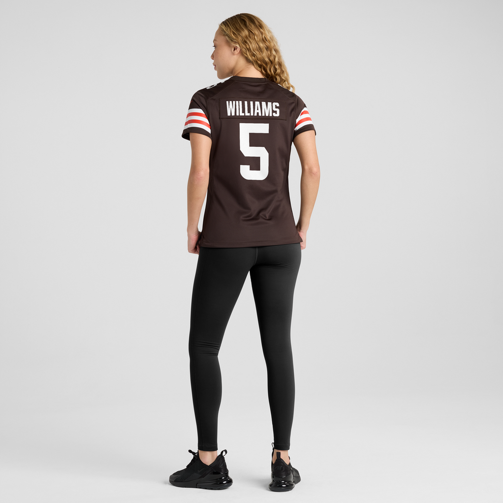 Quincy Williams Cleveland Browns Women's Team Game Jersey - Brown