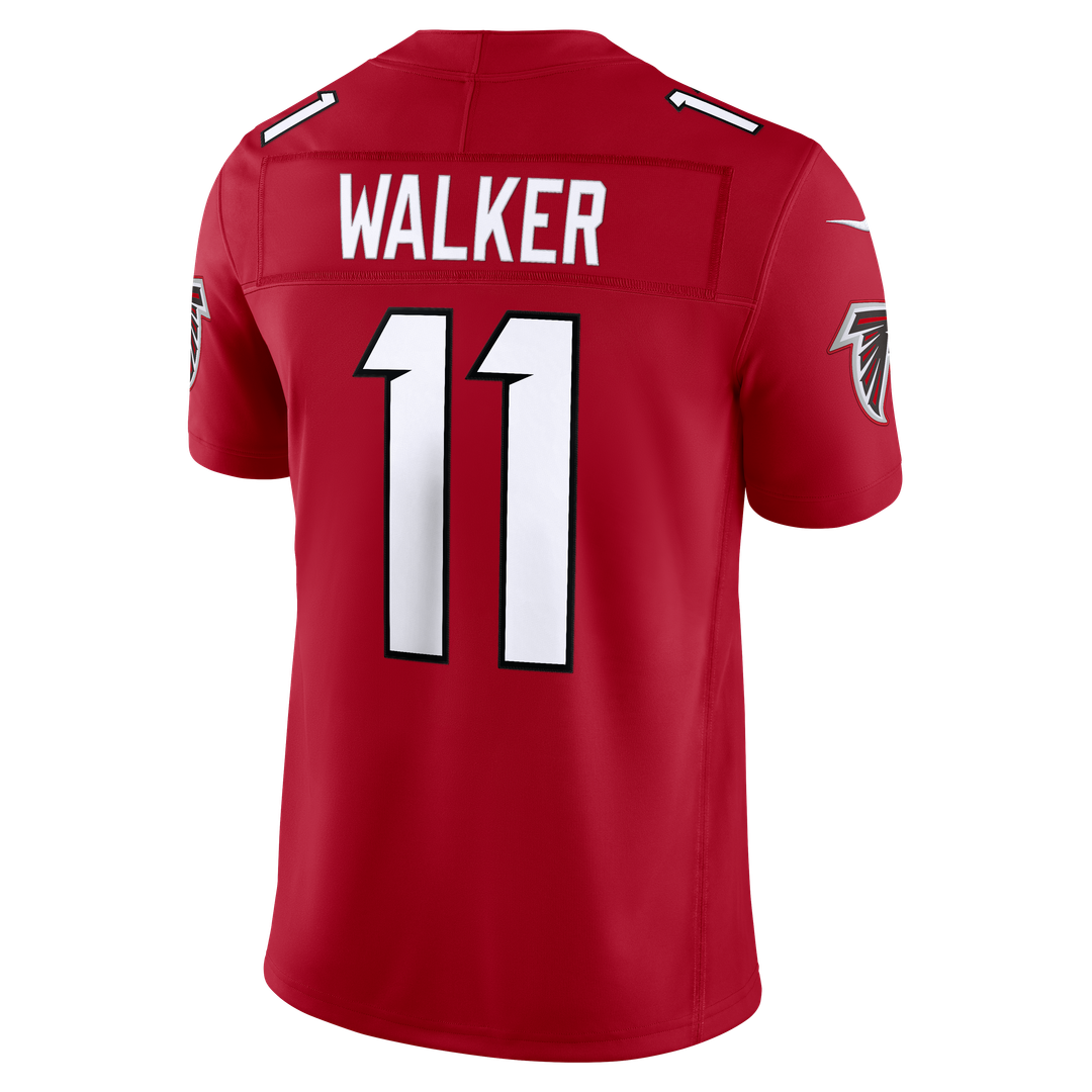 Jalon Walker Atlanta Falcons Team Vapor F.U.S.E. Stitched Limited Jersey - Red
