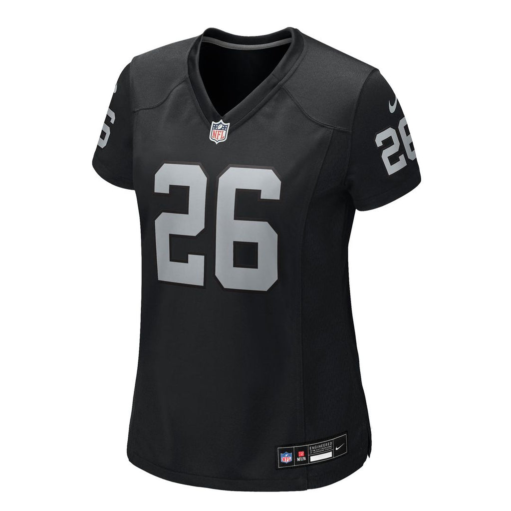 Darien Porter Las Vegas Raiders Women's Team Game Jersey - Black