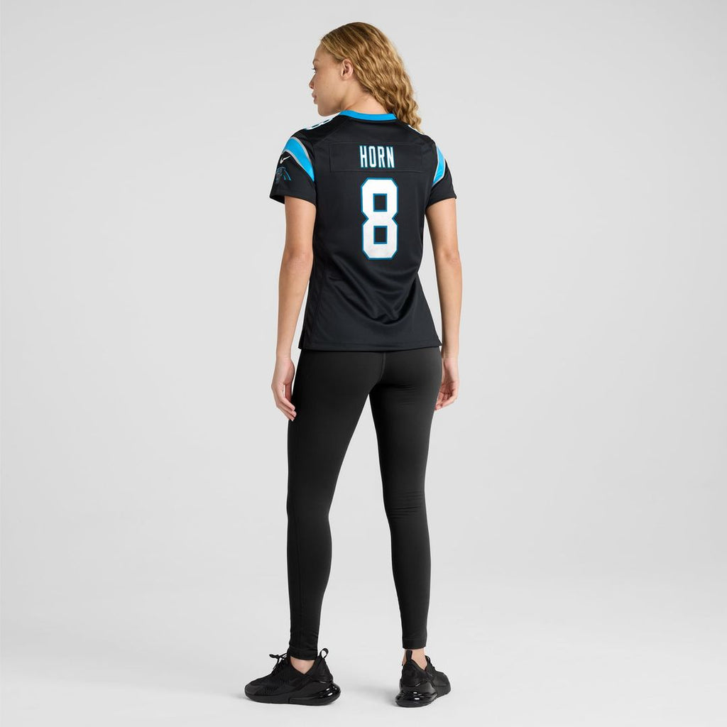 Jaycee Horn Carolina Panthers Women's Player Jersey - Black