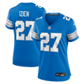 Christian Izien Detroit Lions Women's Team Game Jersey - Blue