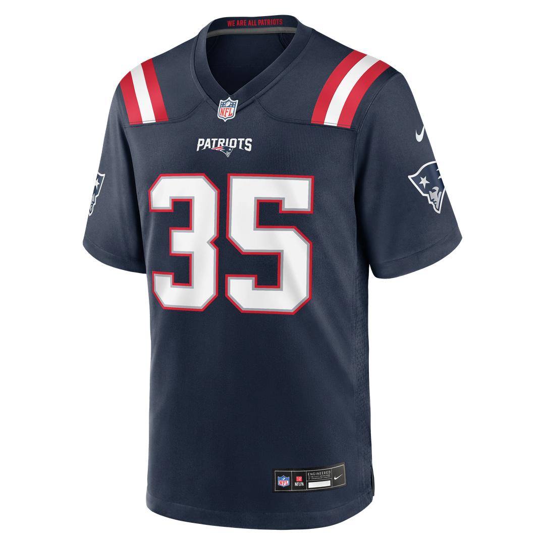 K.J. Britt New England Patriots Team Game Jersey - Navy