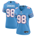 Jeffery Simmons Tennessee Titans Women's Game Jersey - Light Blue
