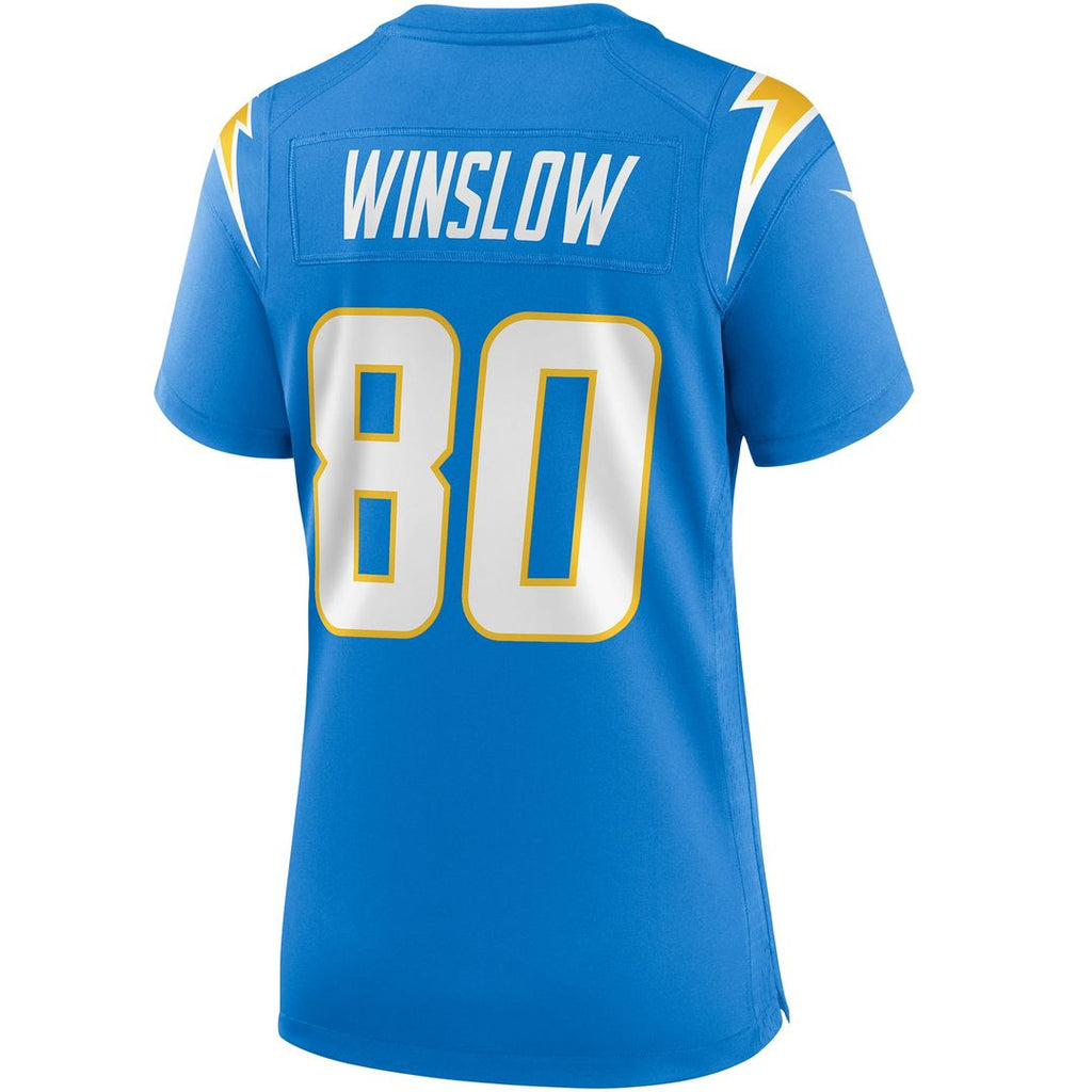 Kellen Winslow Los Angeles Chargers Women's Game Retired Player Jersey - Powder Blue