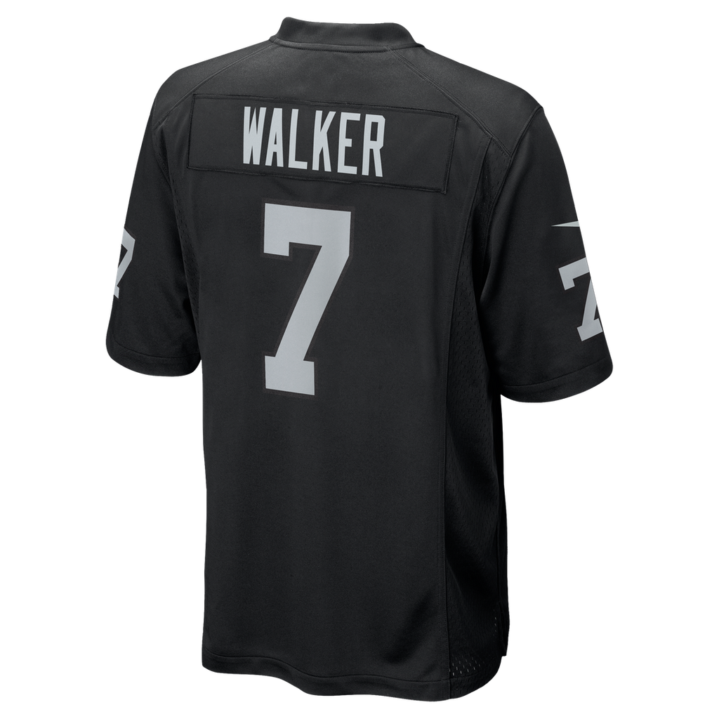 Quay Walker Las Vegas Raiders Team Game Jersey - Black