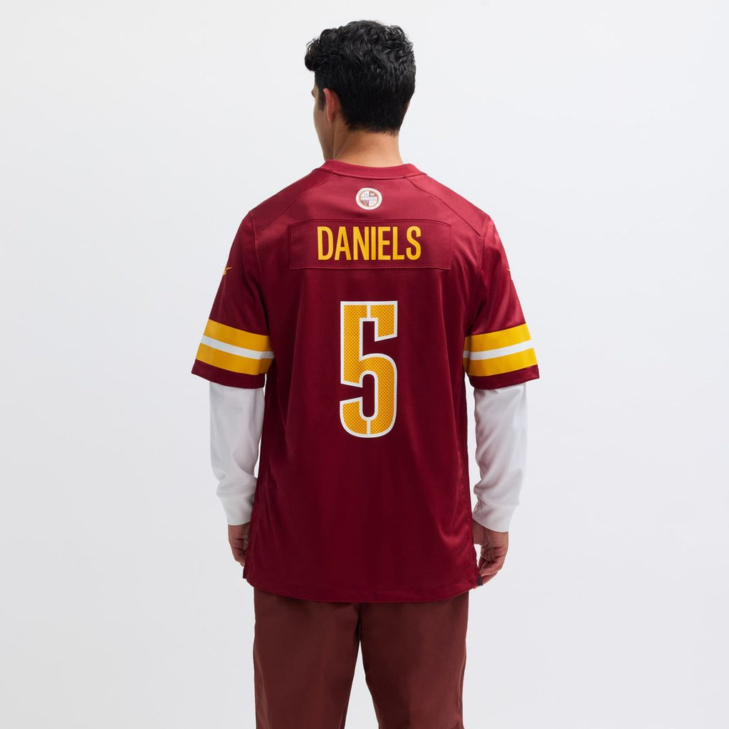 Jayden Daniels Washington Commanders Player Game Jersey - Burgundy