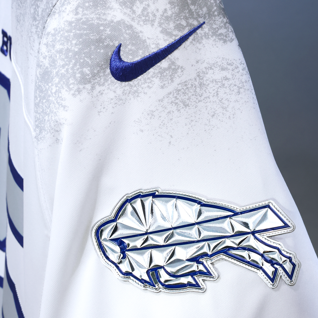 Josh Allen Buffalo Bills Rivalries Collection Stitched Limited Jersey - White
