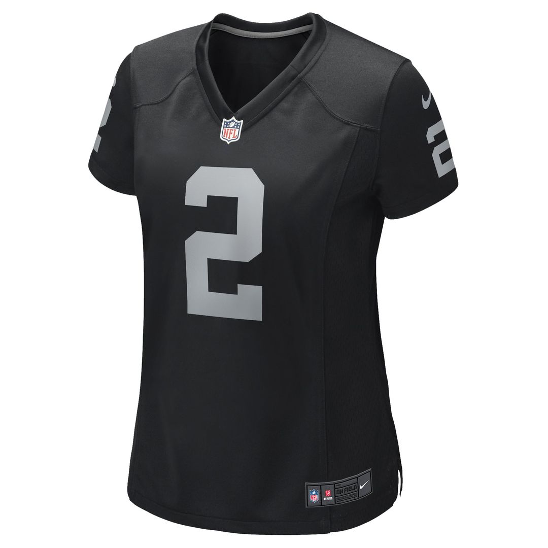 Daniel Carlson Las Vegas Raiders Women's Player Game Jersey - Black