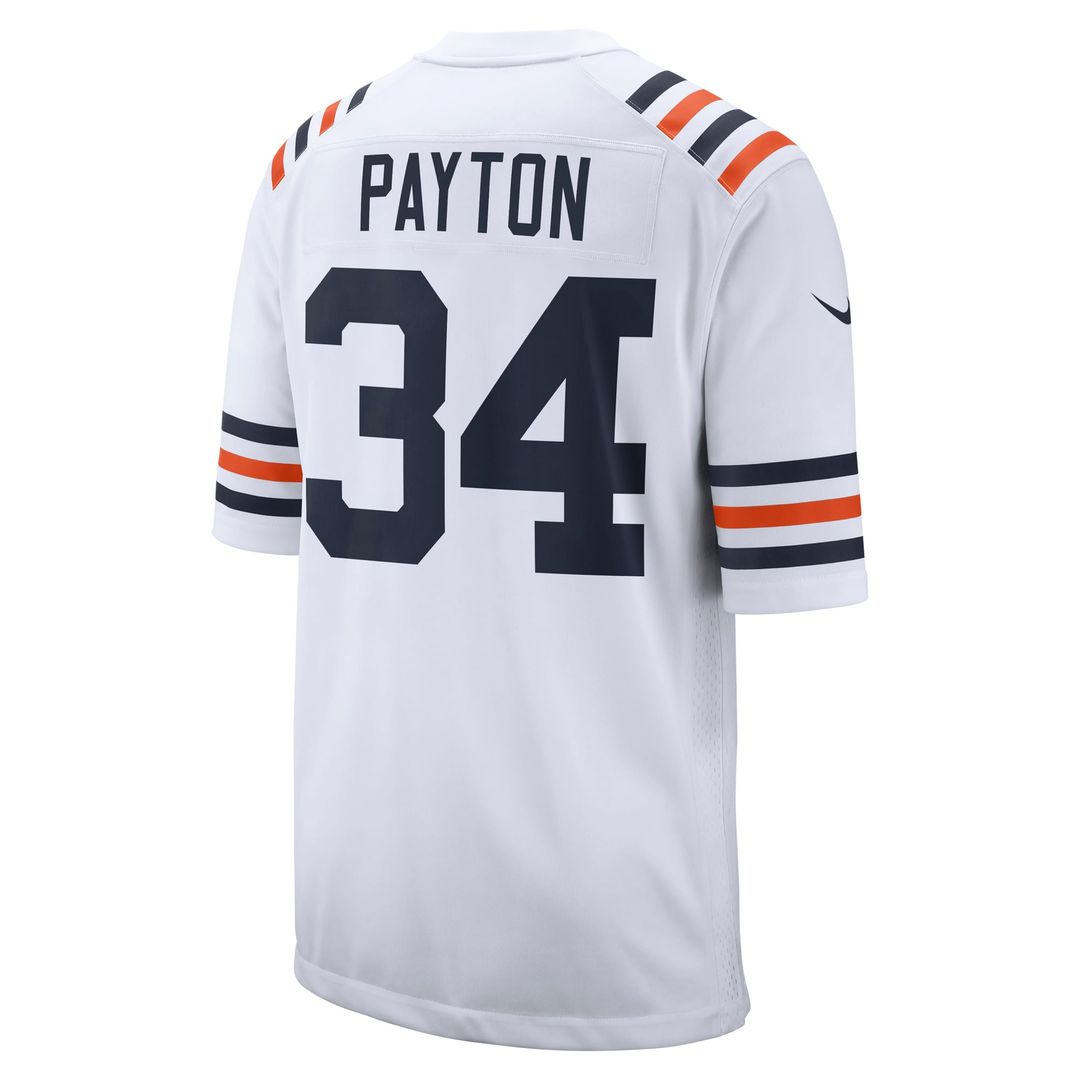 Walter Payton Chicago Bears Retired Player Alternate Game Jersey - White